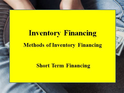 The Wizard's Guide to Inventory Financing